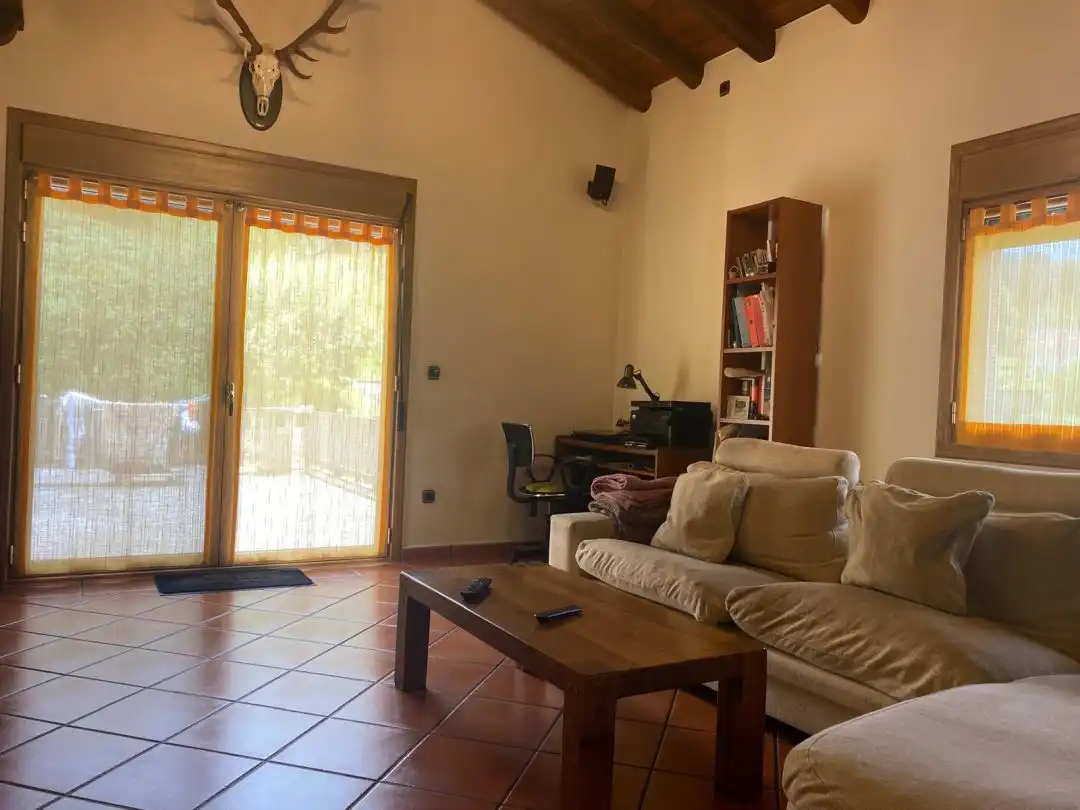 Sala de estar de Casa o chalet en venta en Idiazabal con Calefacción, Terraza y Amueblado