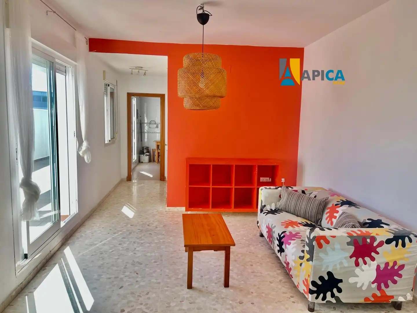 Sala de estar de Piso en venta en Conil de la Frontera con Aire acondicionado y Terraza