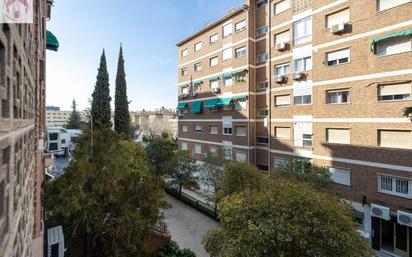 Exterior view of Flat for sale in  Granada Capital  with Air Conditioner, Heating and Private garden