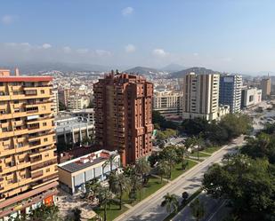 Exterior view of Flat for sale in Málaga Capital  with Air Conditioner, Heating and Parquet flooring