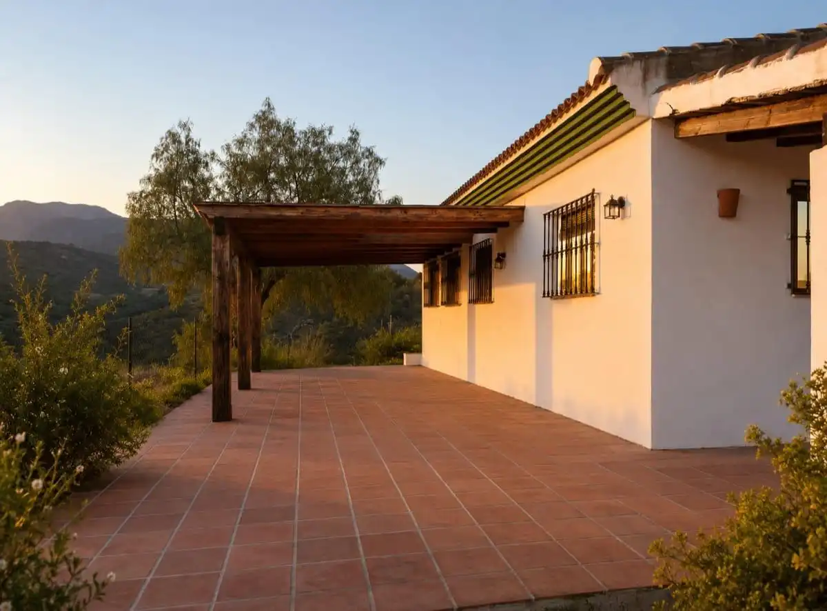 Terraza de Casa o chalet en venta en Tolox con Aire acondicionado, Jardín privado y Terraza