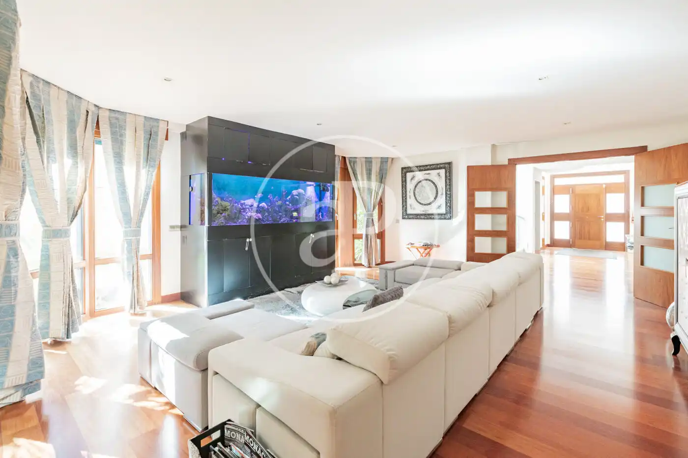 Sala de estar de Casa o chalet en venta en Madrid con Aire acondicionado, Calefacción y Jardín privado