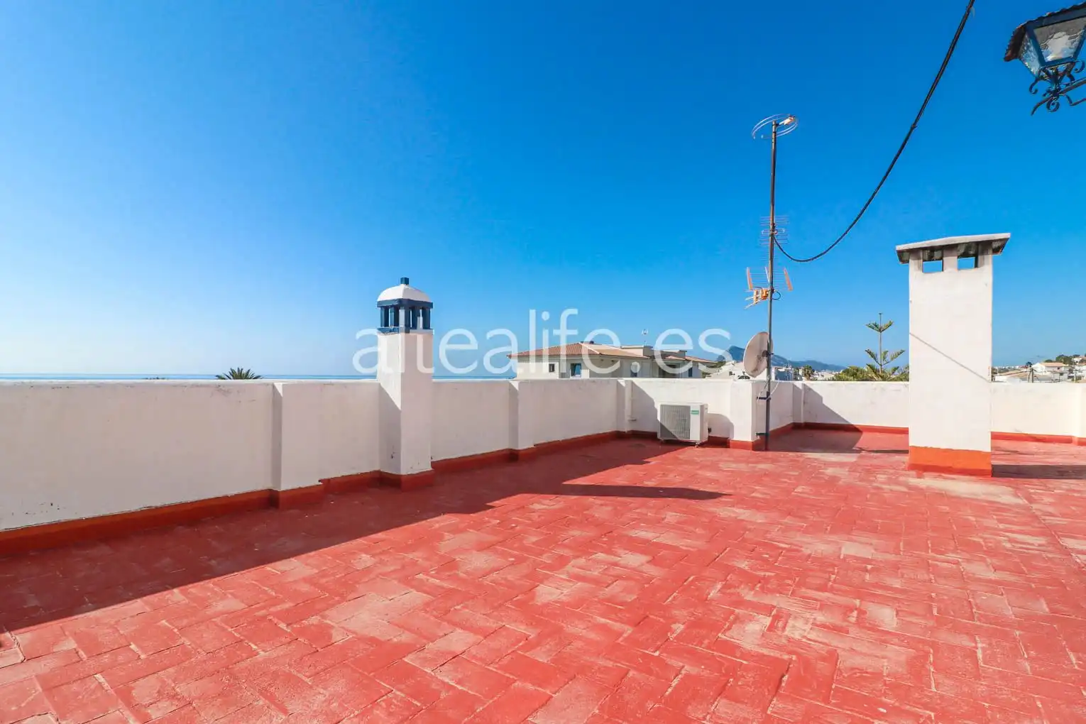 Exterior view of Houses for sale in Altea  with Air Conditioner, Terrace and Swimming Pool