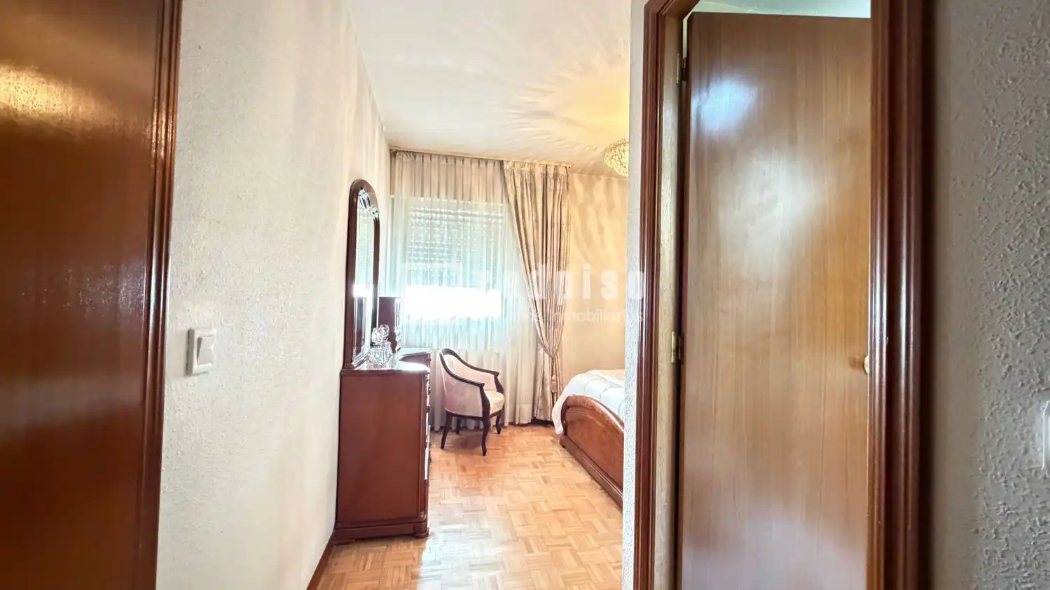 Bedroom of Flat for sale in Leganés  with Heating, Parquet flooring and Terrace