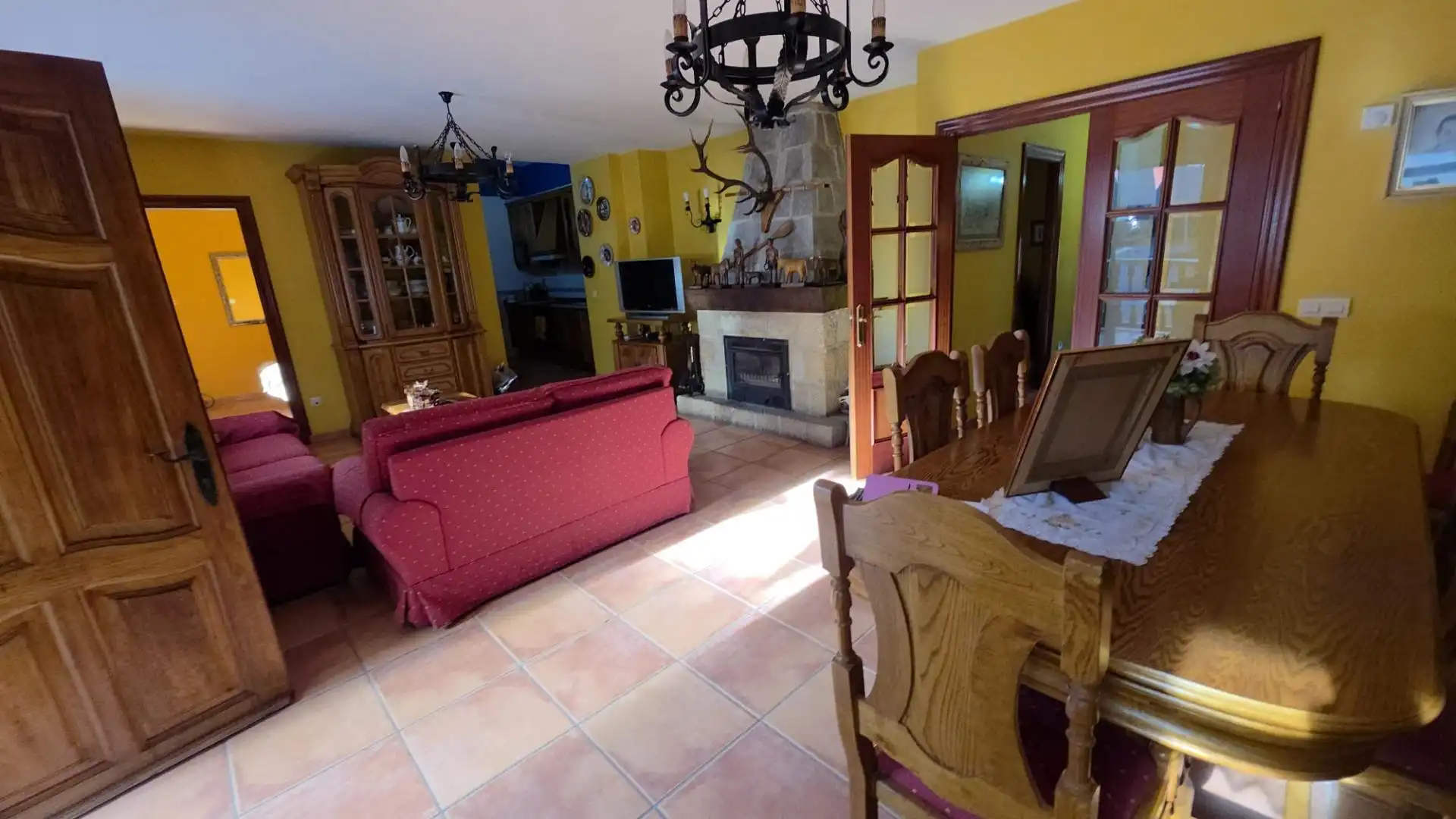 Sala de estar de Casa o chalet en venta en Tudanca con Amueblado y Balcón