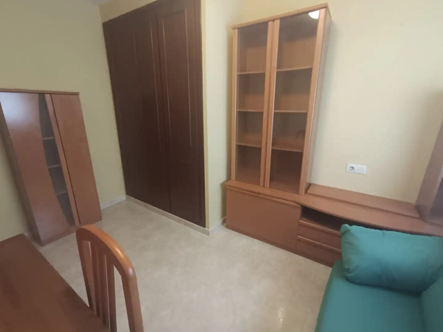 Schlafzimmer von Wohnung zur Miete in Burriana / Borriana mit Klimaanlage, Heizung und Möbliert