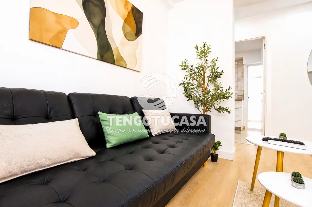 Wohnzimmer von Wohnung zum Verkauf in Madrid mit Klimaanlage, Heizung und Terrasse