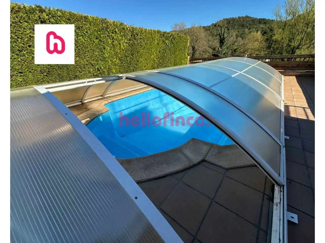 Swimming pool of Houses for sale in Sant Agustí de Lluçanès  with Heating, Private garden and Terrace