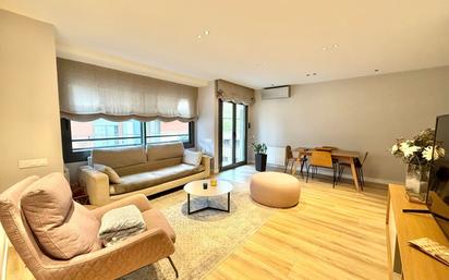 Living room of Flat for sale in Badalona  with Air Conditioner, Heating and Terrace