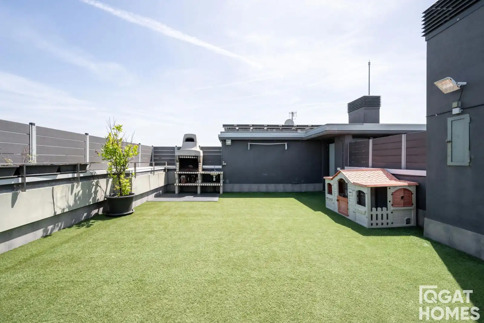 Terrace of Attic for sale in Sant Cugat del Vallès  with Air Conditioner, Heating and Storage room