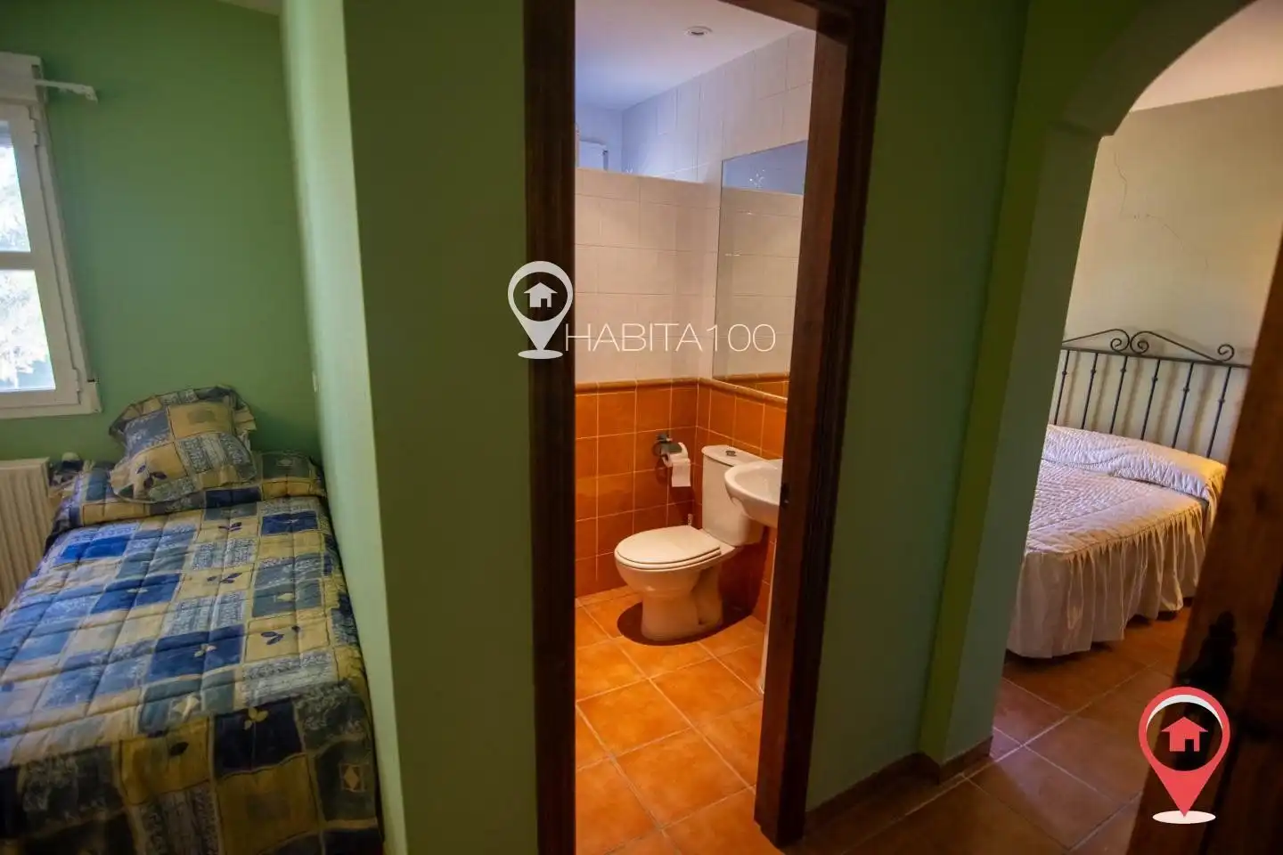 Baño de Casa o chalet en venta en Chillarón de Cuenca con Aire acondicionado, Calefacción y Terraza