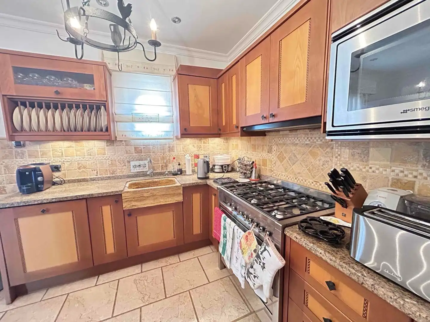 Cocina de Casa o chalet en venta en Cuevas del Almanzora con Aire acondicionado, Calefacción y Jardín privado