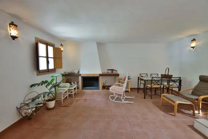Sala de estar de Finca rústica en venta en Arriate con Jardín privado y Terraza