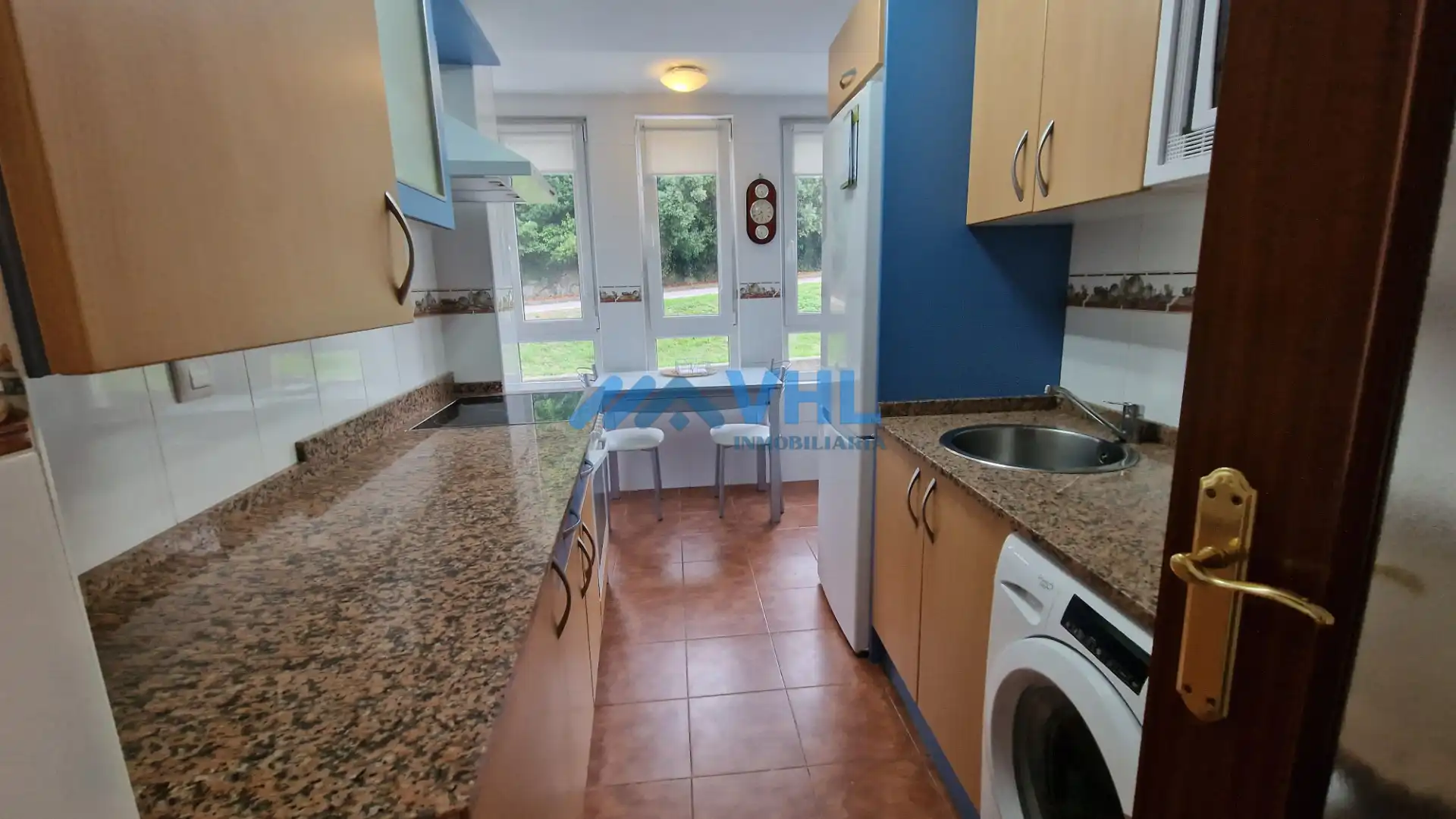 Küche von Wohnung zur Miete in Castro-Urdiales mit Heizung, Terrasse und Möbliert