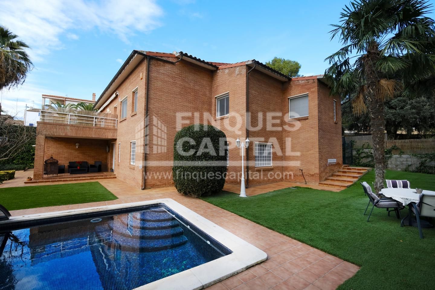 Exterior view of House or chalet for sale in  Tarragona Capital  with Air Conditioner, Heating and Private garden