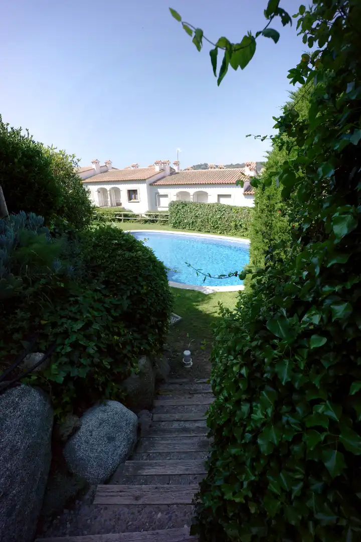 Piscina de Casa adosada en venta en Sant Feliu de Guíxols con Calefacción, Terraza y Amueblado