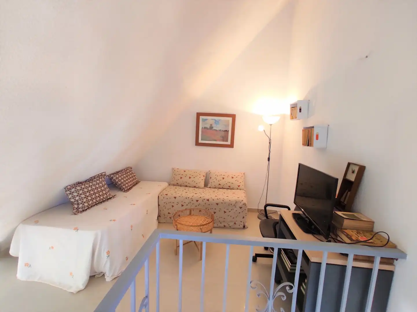Sala de estar de Ático de alquiler en Sagunto / Sagunt con Terraza y Amueblado