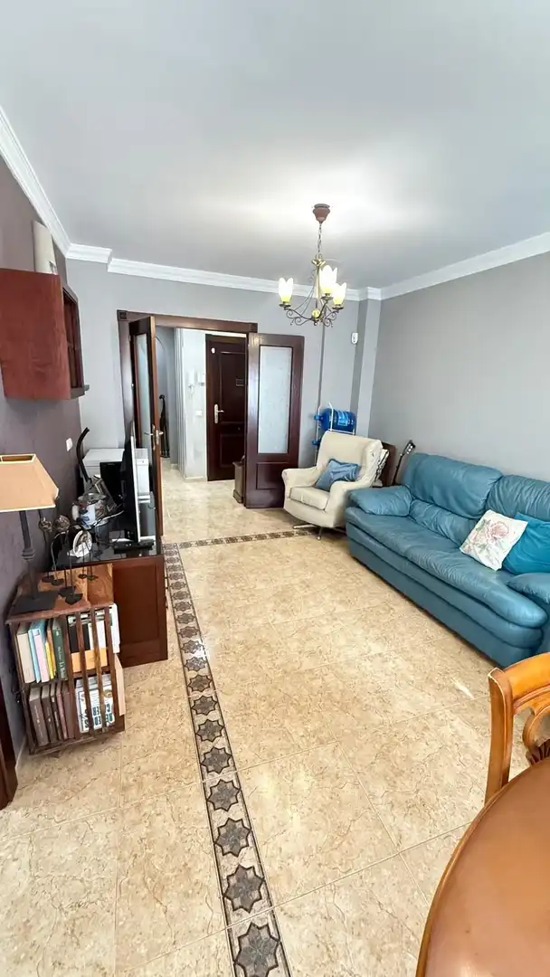 Wohnzimmer von Wohnung zum Verkauf in Adra mit Klimaanlage, Heizung und Abstellraum