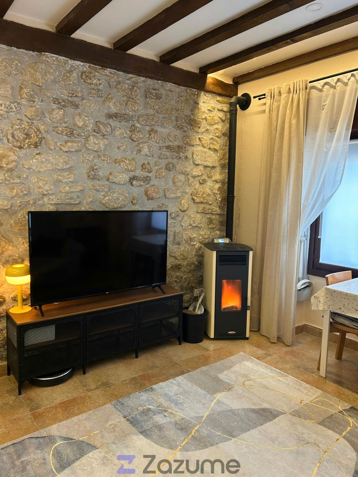 Sala de estar de Loft de alquiler en Asparrena con Calefacción, Amueblado y Lavadora