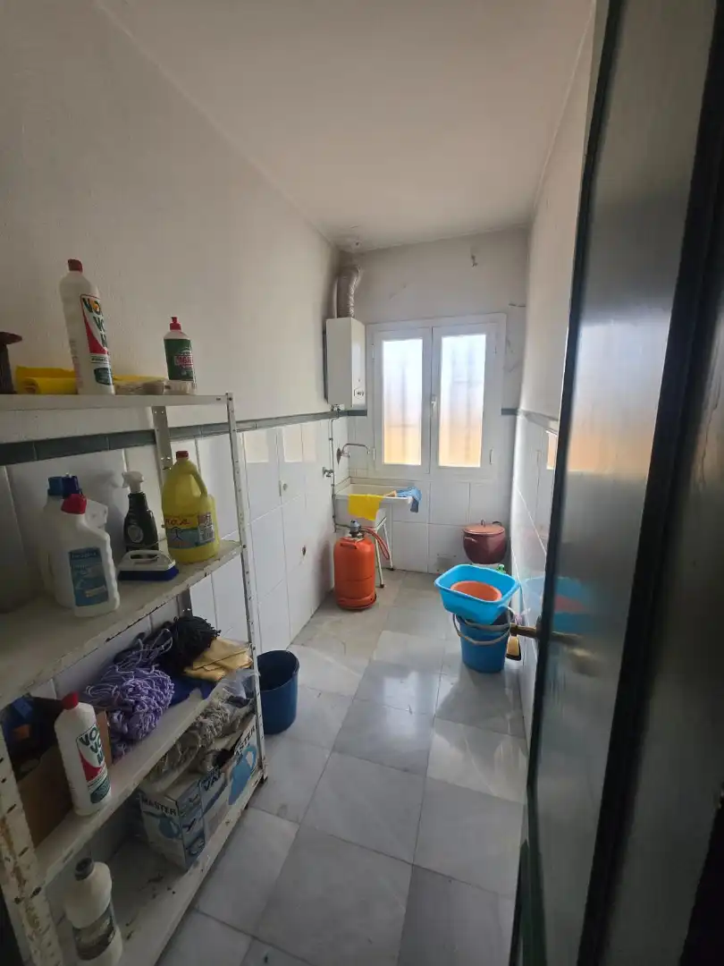 Baño de Casa adosada en venta en Roquetas de Mar con Aire acondicionado, Jardín privado y Amueblado