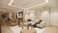 Living room of Attic for sale in  Madrid Capital  with Air Conditioner, Terrace and Furnished