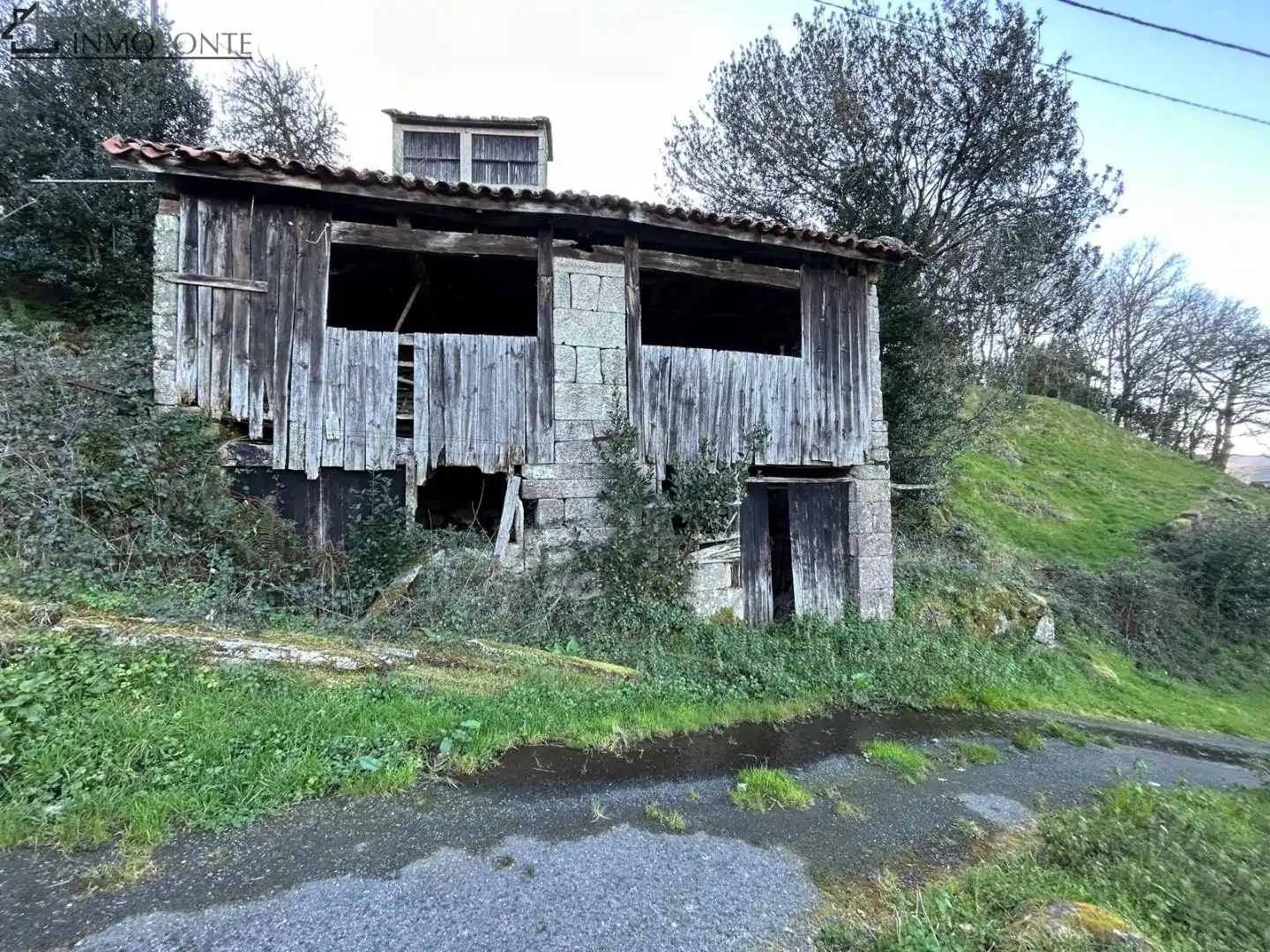 Vista exterior de Casa o xalet en venda en Cerdedo amb Jardí privat i Traster