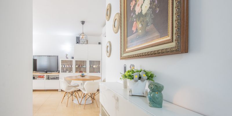 Dining room of Flat for sale in  Palma de Mallorca  with Air Conditioner, Terrace and Storage room