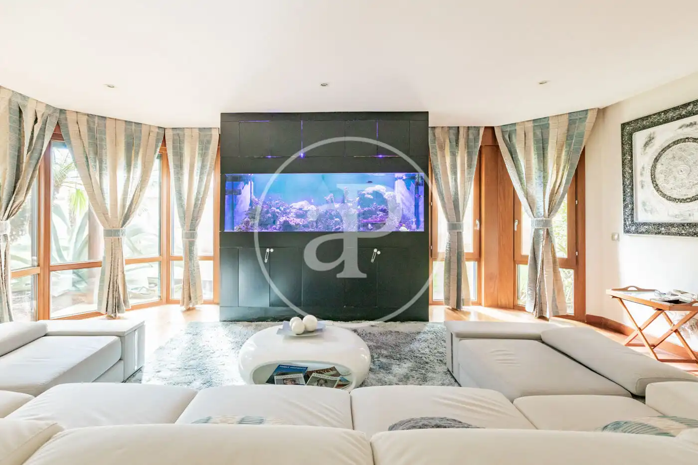 Sala de estar de Casa o chalet en venta en Madrid con Aire acondicionado, Calefacción y Jardín privado