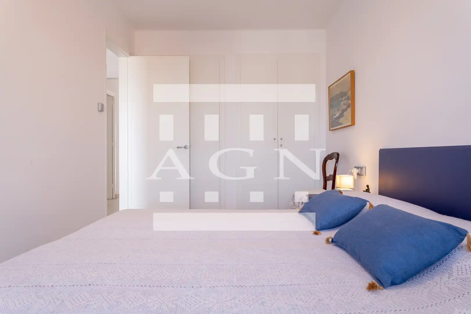 Schlafzimmer von Wohnung zum Verkauf in Salou mit Klimaanlage, Heizung und Terrasse
