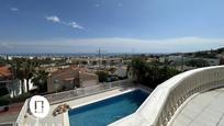 Swimming pool of House or chalet for sale in Sitges  with Air Conditioner, Terrace and Swimming Pool