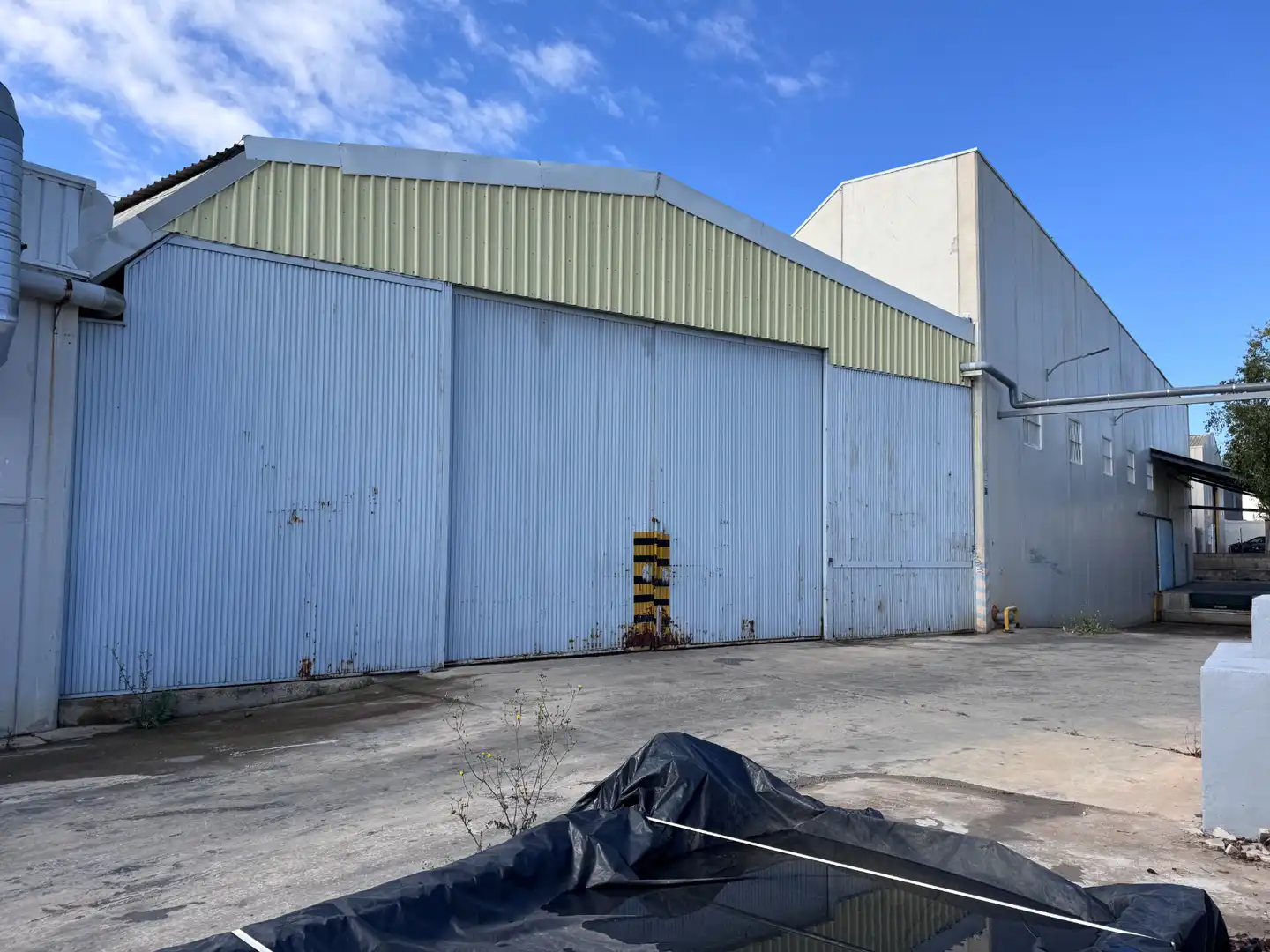 Exterior view of Industrial buildings for rent in Ceutí