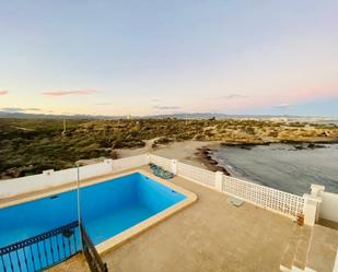 Piscina de Casa o xalet en venda en Águilas amb Jardí privat, Terrassa i Traster
