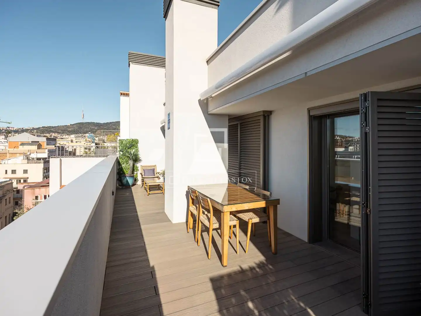 Terrasse von Dachboden zum Verkauf in Barcelona mit Klimaanlage, Heizung und Terrasse