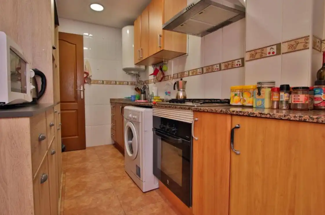 Küche von Wohnung zur Miete in Valencia mit Möbliert