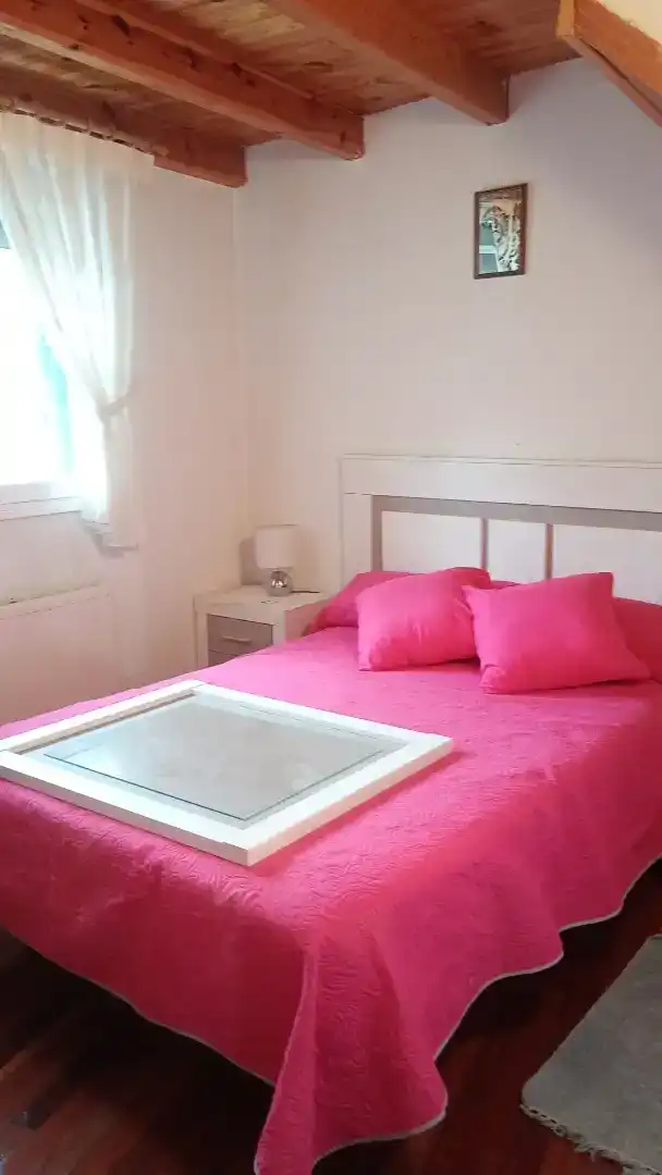 Bedroom of Houses for rent in Almarza  with Private garden, Parquet flooring and Furnished