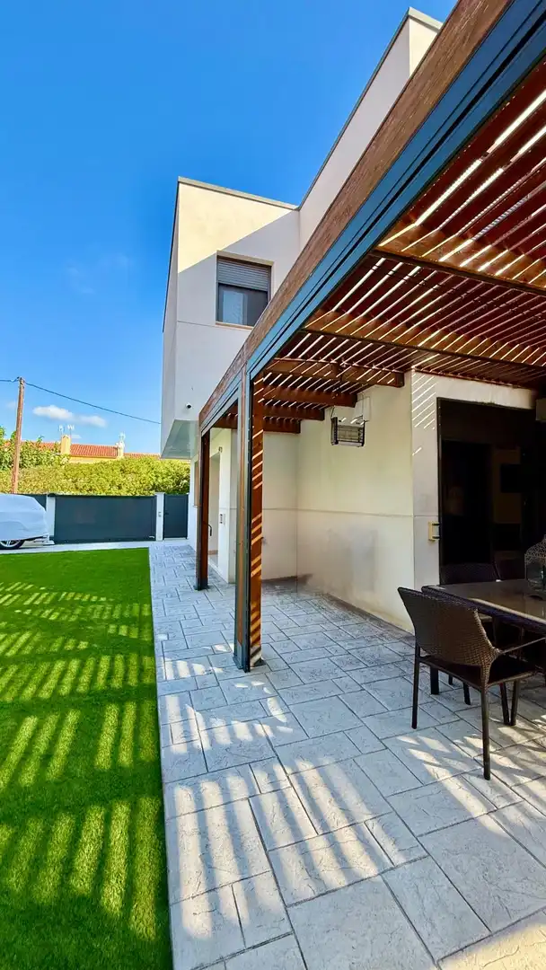 Terrace of Detached homes for sale in Altafulla  with Air Conditioner, Heating and Private garden