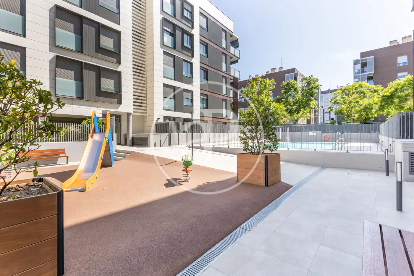 Terrassa de Pis en venda en Sant Cugat del Vallès amb Aire condicionat, Jardí privat i Terrassa