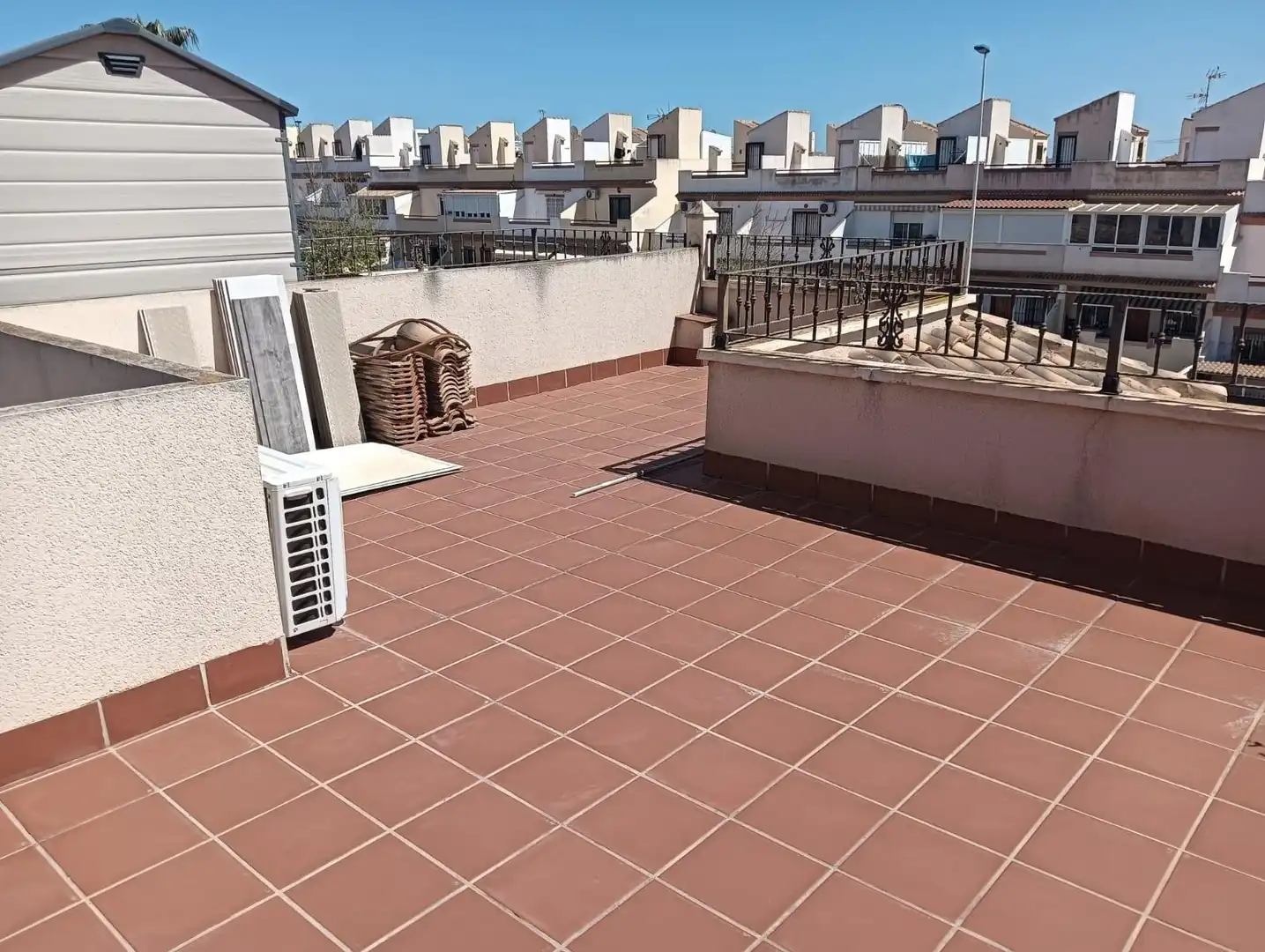 Terrace of Detached homes for sale in Torrevieja  with Air Conditioner, Heating and Private garden