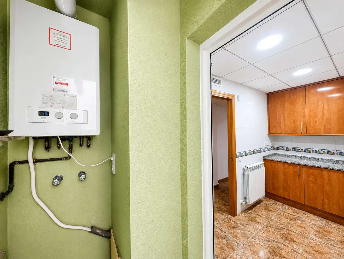 Cocina de Piso de alquiler en Reus con Aire acondicionado, Calefacción y Horno