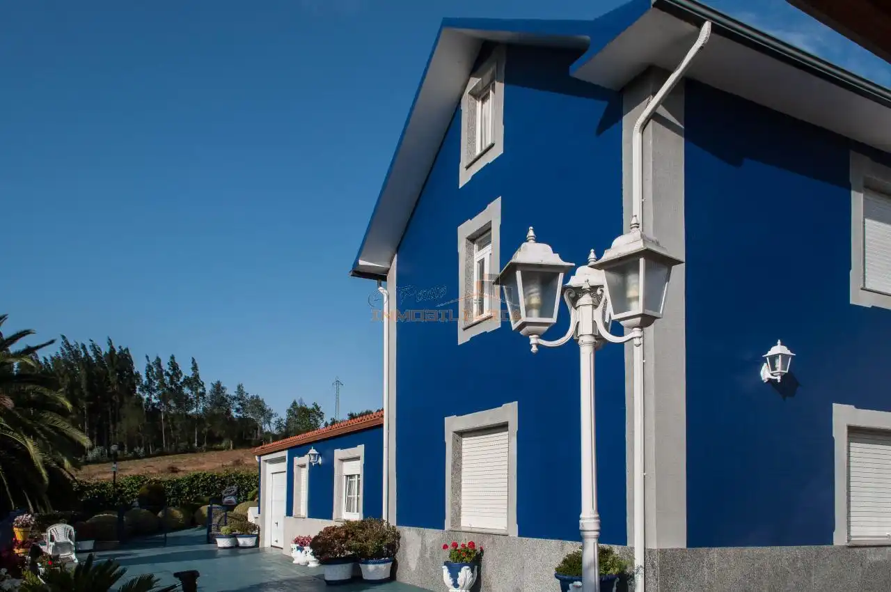 Vista exterior de Casa o chalet en venta en San Sadurniño con Calefacción, Jardín privado y Terraza