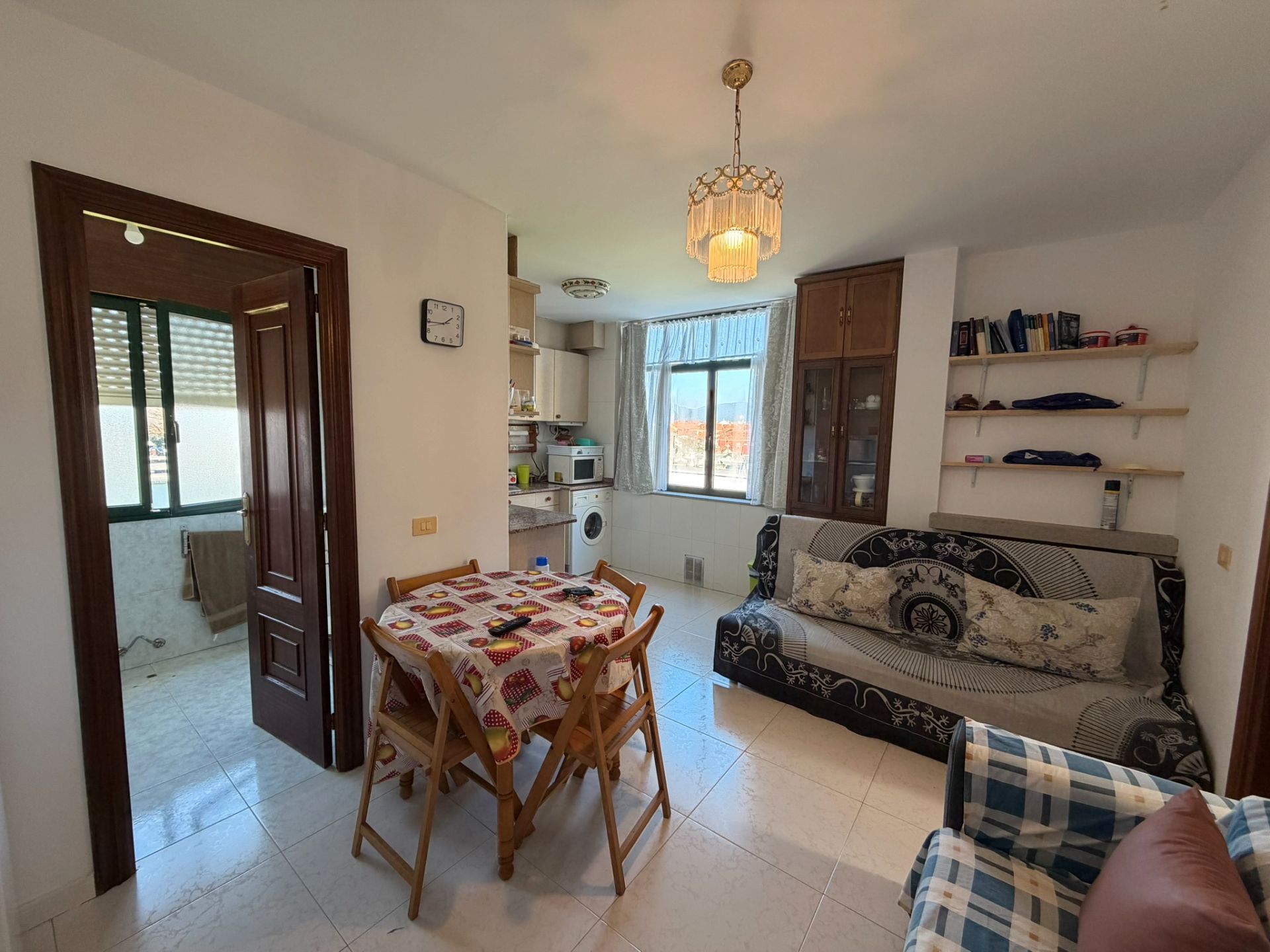 Sala d'estar de Pis en venda en Rianxo amb Moblat, Forn i Rentadora