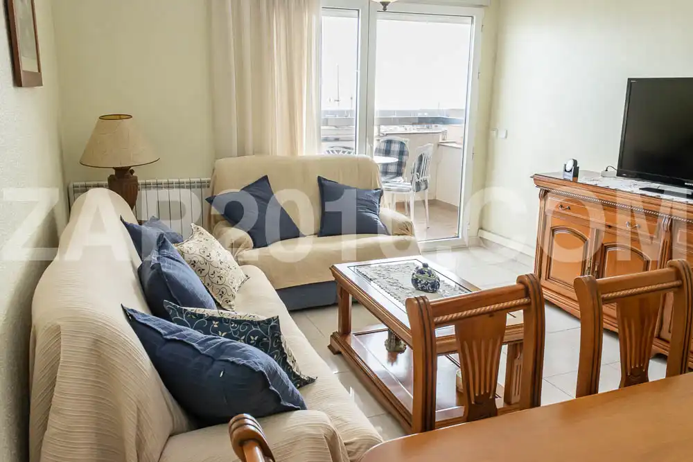 Sala de estar de Ático en venta en Garrucha con Aire acondicionado, Calefacción y Terraza