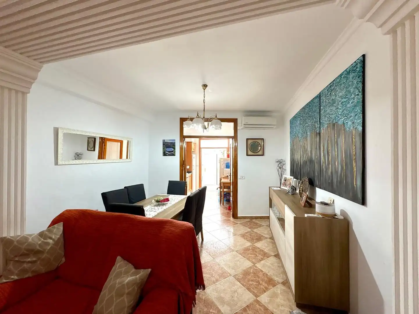 Dining room of Country homes for sale in Oliva  with Terrace