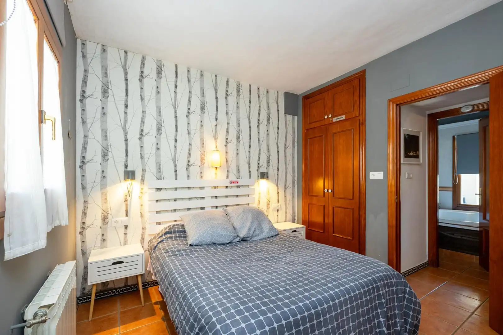 Schlafzimmer von Wohnung zum Verkauf in Trevélez mit Heizung, Terrasse und Möbliert