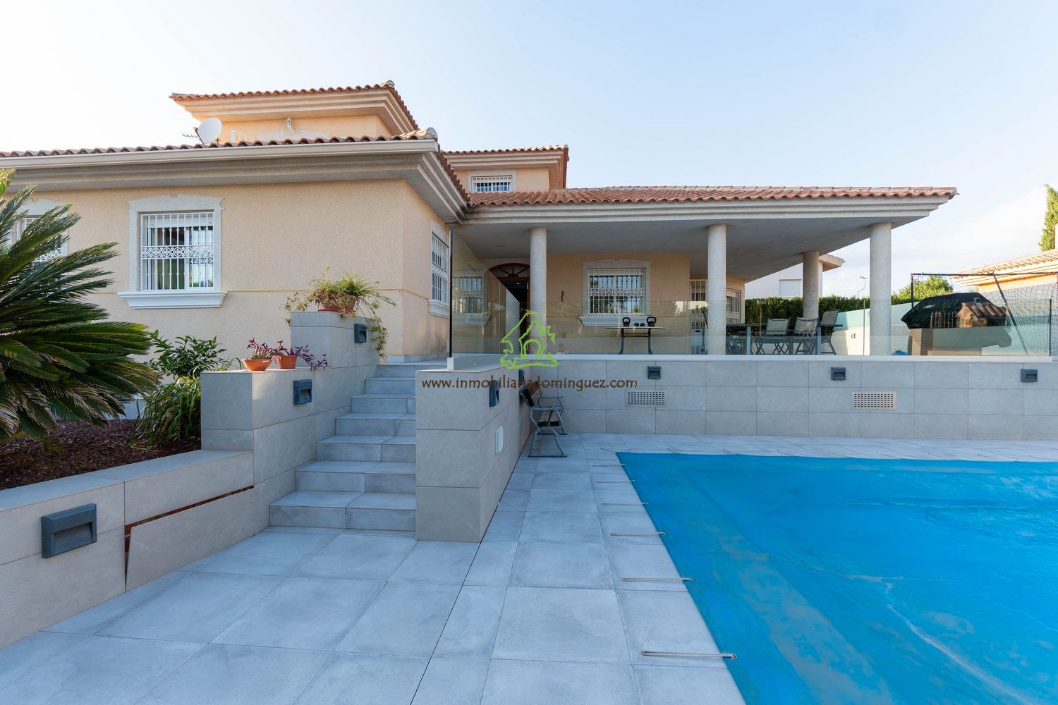 Vista exterior de Casa o xalet en venda en Molina de Segura amb Aire condicionat, Calefacció i Jardí privat