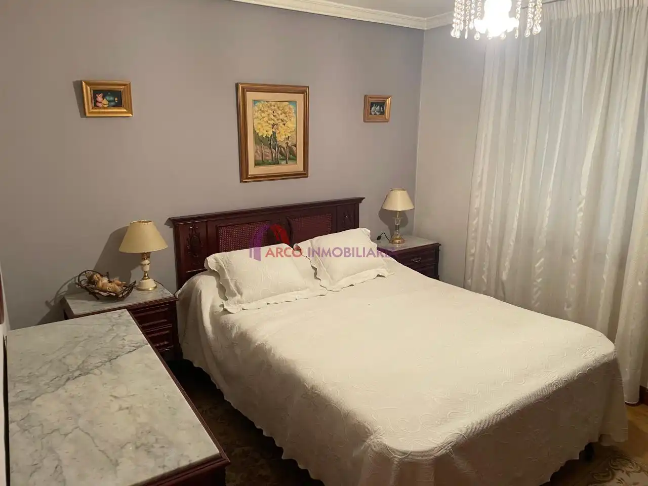 Bedroom of Flat for sale in Burgos  with Heating