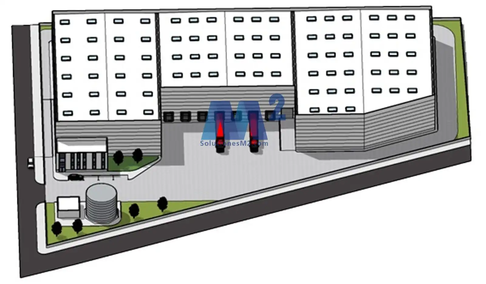 Industriegebäude zur Miete in Pico del Lobo, imagen 2