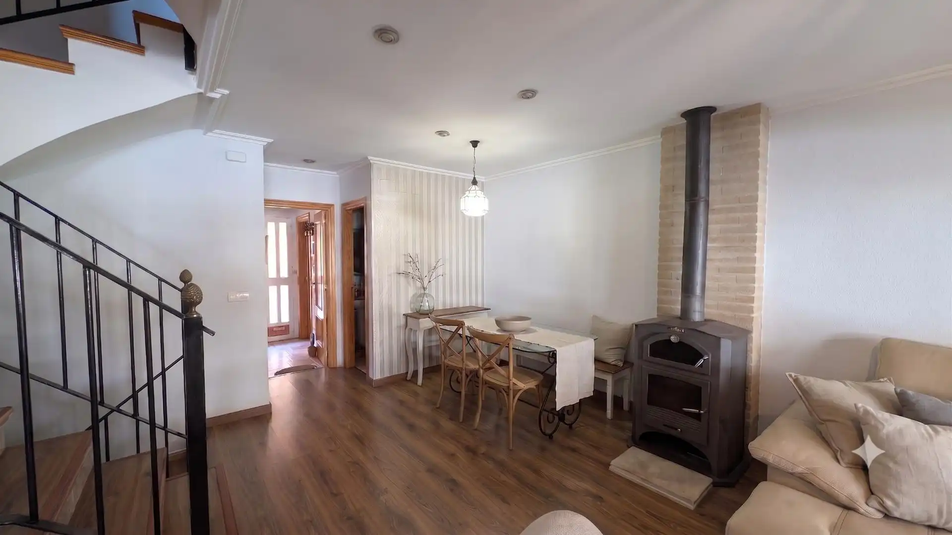Esszimmer von Einfamilien-Reihenhaus zum Verkauf in Puçol mit Privatgarten und Gemeinschaftspool