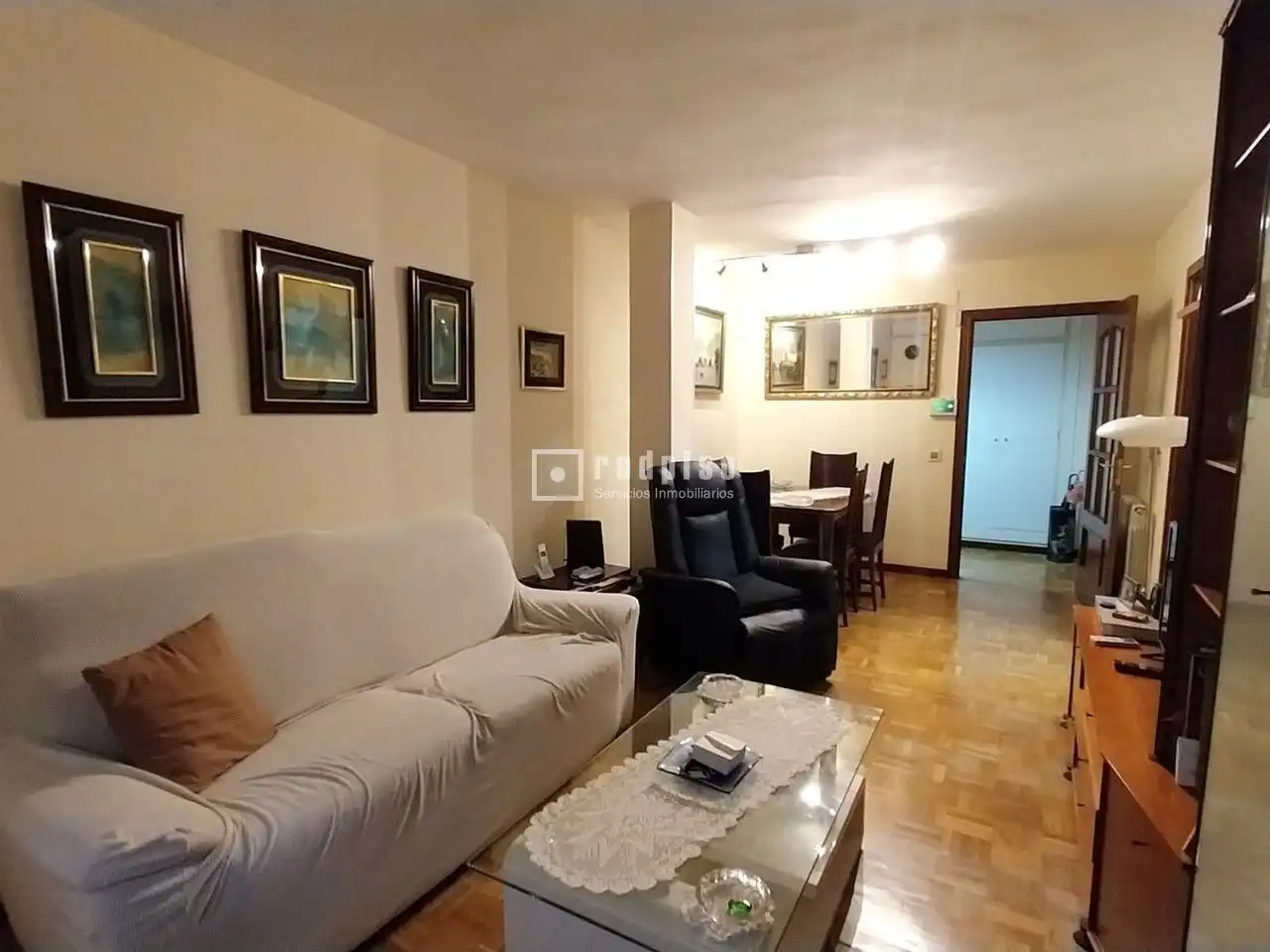 Sala de estar de Piso en venta en Rivas-Vaciamadrid con Aire acondicionado, Calefacción y Jardín privado