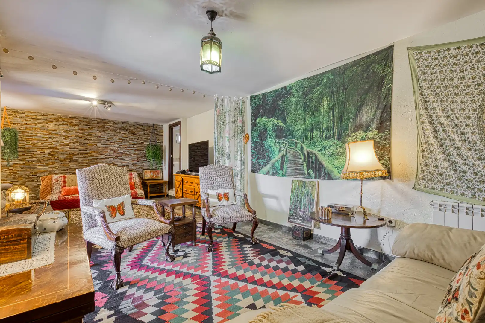 Living room of Houses for sale in Valdemorillo  with Heating, Private garden and Terrace
